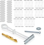 EDA1452 Universal Wall Mounting Anchors Steel No Stud Metal Tv. Fixed Price $69.99.