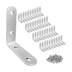 Luckin 40 Pcs Bracket Stainless Steel Corner Brace Sets, 90 Degre... Fast Ship. Fixed Price $35.99.