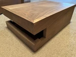 Bike Rack For / Bicycle Bookshelf Unvarnished Genuine Solid Walnut. Fixed Price $85.00.