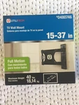 Brand New Utilitech 15 IN.-37 Full Motion Tv Wall Mount #0480746 Nib 40LBS. Fixed Price $22.50.