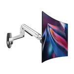 Single Wall Mount For Flat/curved Monitors Up 38" Within 25LBS, Fu.... Fixed Price $118.82.