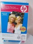 Hp Premium Plus Photo Paper 4X6 Soft Gloss 92 Sheets Inkjet. Fixed Price $12.99.