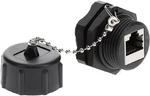 Installerparts CAT6 RJ45 Shielded Industrial Panel Mount Pack, Black. Fixed Price $86.99.