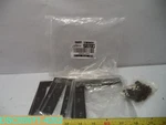QTY=1 Pack Of 8: Alise Flat Corner Bracket Black Brace With Hardware. Fixed Price $15.98.