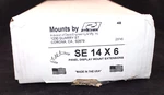 Pdr Mounts SE14X6 Panel Display Extensions New In Box. Fixed Price $6.95.