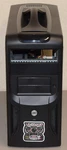 Vintage Apex TX-381-C Black Steel Matx Micro Tower Computer Case With Handle. Fixed Price $99.99.