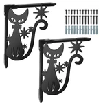 Superdant 2 Pack Shelves Brackets Cat Heavy Duty Metal Shelf Decorat.... Fixed Price $31.29.