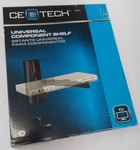 Ce Tech Universal Component Shelf Wall Mount For Dvd Xbox Playstation Vhs Nib. Fixed Price $8.99.