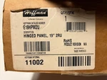 Hoffman E19HPM2U, 19" 2RU Hinged Patch Panel Wall Bracket,. Fixed Price $65.00.