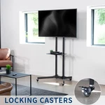 Vivo Mobile Tv Cart For 32" To 83" Lcd Led Plasma Flat Panel Stand W/wheels. Fixed Price $99.99.