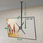 Barkan 29-65 Inch Full Motion 3 Movement Tv Ceiling Mount, Lifetime Warranty. Fixed Price $64.90.