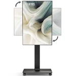 Move Your 32-65 Inch Tv Anywhere Rolling Stand With Swivel & Height Adjust. Fixed Price $209.99.