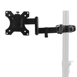 Vivo Steel Universal Full Motion Pole Mount Monitor Extended Arm Clamp, Black. Fixed Price $42.01.