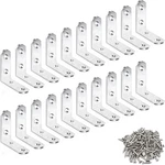 Bracket Corner Braces 20 Pack Inch Stainless Steel 90 Degree Right Angle. Fixed Price $27.81.