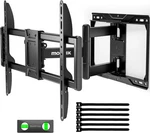 Montek Full Motion Wall Mount For 37-84 Inch Tvs, Bracket Black. Fixed Price $76.15.