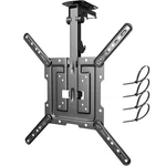 Putorsen Flip Down Tv Mount, Manual Folding Ceiling 23-55'', Black. Fixed Price $54.29.