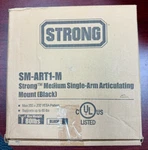 Strong SM-ART1-M Single-arm Articulating Mount For 22-40" Displays Used Read. Fixed Price $65.00.