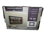 Monster Mounts Super Flat Wall 10" 40" Tvs Monitors Ultra Slim. Fixed Price $35.00.