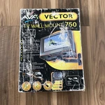 New (open Box) Avf Vector Black Tv Wall Mount 750.. Fixed Price $55.00.