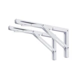 Pcs Clt 8 Inch White Folding Shelf Brackets 220 Lb Max Load Heavy Duty. Fixed Price $34.37.