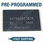 Nand Flash Vizio M3D470KD 756TXCCB02K H27UAG8T2BTR U405. Fixed Price $29.99.