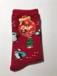 New Women's Shine Christmas Holiday Crew Socks Penguin Size 9-11 Free Shipping. Fixed Price $8.99.