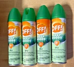4-PACK Off! Deep Woods Insect Repellent Viii Dry, Fl Oz. Fixed Price $24.99.