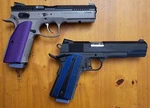 Wall Mount Low Profile Floating Handgun - Universal 1911, Glock, Sig, Airsoft. Fixed Price $9.99.
