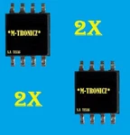 2X Vizio E190VA E191VA E220VA E221VA E260VA E261VA Eeproms Ic Location U4. Fixed Price $12.00.