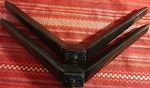 Jvc LT-43MAW588 LD4261-SJ30-01 Tv Stand Legs Has Screws Ship Fast. Fixed Price $14.99.