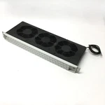 Knurr 032111531000001 3-FAN Cooling Module 230VAC 50HZ, 1U 19" Rack Mount. Fixed Price $225.00.
