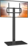 Universal Floor Tv Stand With 27-55 Swivel Mount, Black. Fixed Price $84.15.