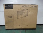 Insignia Mobile Cart With Shelves For Most 32-90" Tvs Black. Fixed Price $80.99.