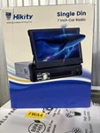 Hikity Stereo Single Din Wireless Carplay Android Auto, 7" Hd Touchscreen. Fixed Price $45.00.