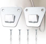 2-SET Heavy Duty Wall Fan Mounting Bracket Solid Steel, With Fastening Screws,. Fixed Price $12.21.
