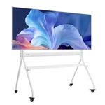 Vevor Rolling Tv Stand Mobile Cart For 35-100 Inch Led/lcd/oled Flat/curved. Fixed Price $132.83.