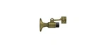 Deltana SAHW325U5 Wall Mount Bumper With Holder; Antique Brass Finish. Fixed Price $48.00.