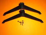 Vizio V505M-K09 Original Tv Stand Feet With Screws,general Electronic Parts. Fixed Price $32.30.