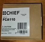 Chief FCA110 Fusion Cat 5 Surge Adapter Bracket. Fixed Price $14.00.