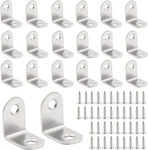 20PCS Brackets Corner Brace, Silver 1 X Inch Stainless Steel. Fixed Price $10.58.
