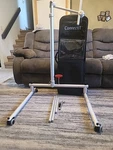 Tobii Dynavox Connectit Rolling Floor Stand With Carrying Case. Fixed Price $650.00.