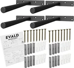 Evald Heavy Duty Floating Shelf Bracket 8-INCH Mantel Mount, Blind. Fixed Price $58.95.