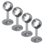Antrader 4-PACK Stainless Steel 1.26 Dia Wardrobe Inch, Silver. Fixed Price $14.76.