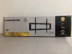 Monster JHIU0165 Just Hook It Up 37" - 80" 121 Lb. Cap. Tiltable Tv Wall Mount. Fixed Price $31.82.