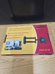 New Videosecu Articulating Wall Mount For Flat Tv Monitor, Model ML12B. Fixed Price $19.99.