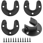 Brackets, Shaped, 4 Packs Heavy Duty Metal Steel Closet Pole Socket 1-1.... Fixed Price $19.57.