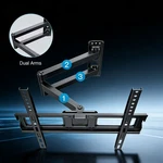 Extended Full Motion Tv Wall-mounted To Stretch Rotating Fits 26-55IN. Fixed Price $20.13.
