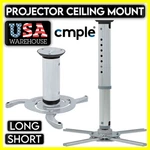 Extendable Projector Mount Adjustable Swivel Ceiling Bracket Lcd Dlp 22LB 44LB. Fixed Price $30.49.