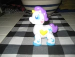 Happy Kid Toy Plastic Poseable Horse Musical,gallop Sound. Fixed Price $6.99.
