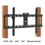 Ultra Slim 32"-85" Tilting Flat Tv Wall Mounted Bracket For Vizio Samsung 132LBS. Fixed Price $37.93.